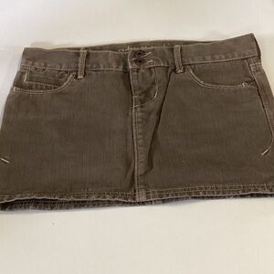 Abercrombie Brown Skirt